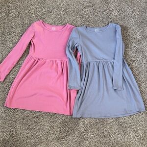 2 girls size 12 Carters Dresses